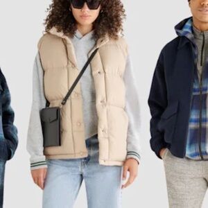 ROOTS Women Medium Puffer Vest 10/10